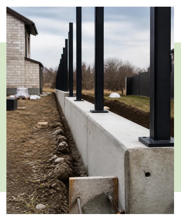 Цоколь под забор в Дедовске по цене от 7147 р. | ЗаборЭксеперт-Ддв